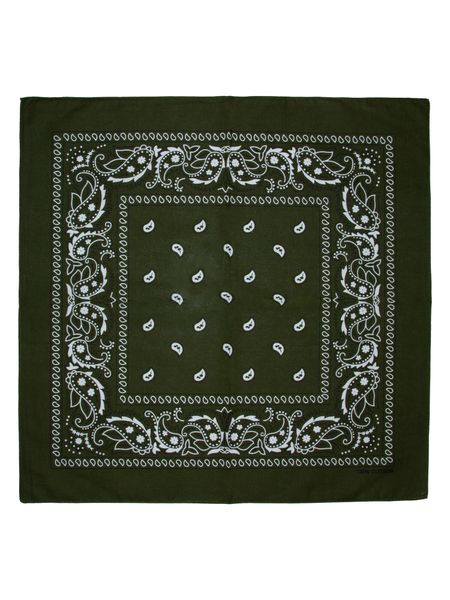 Hovedbilde Skogsgrønn bomull skjerf